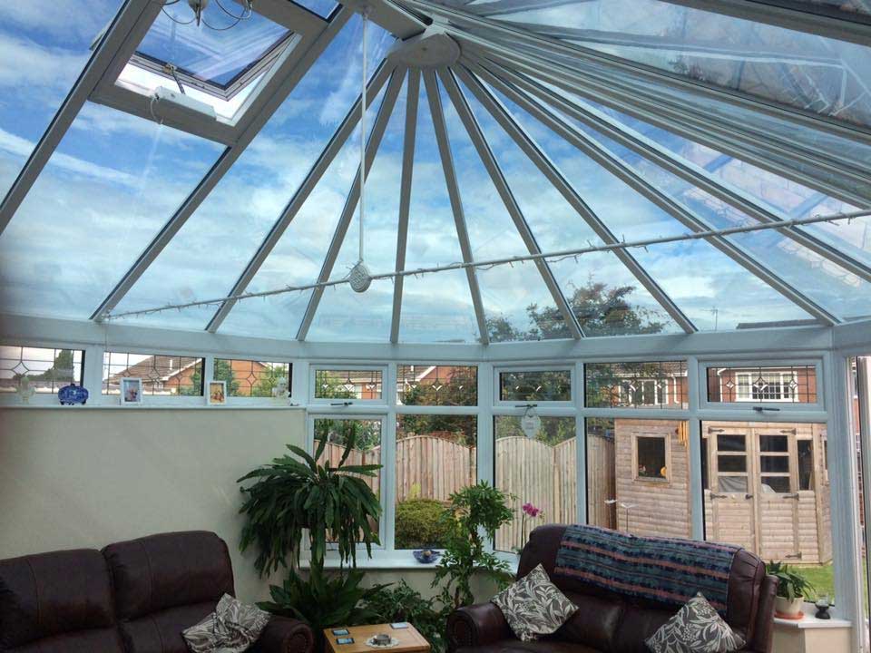 Richard Connole - Summerview buildings ltd interior glass roofed conservatory