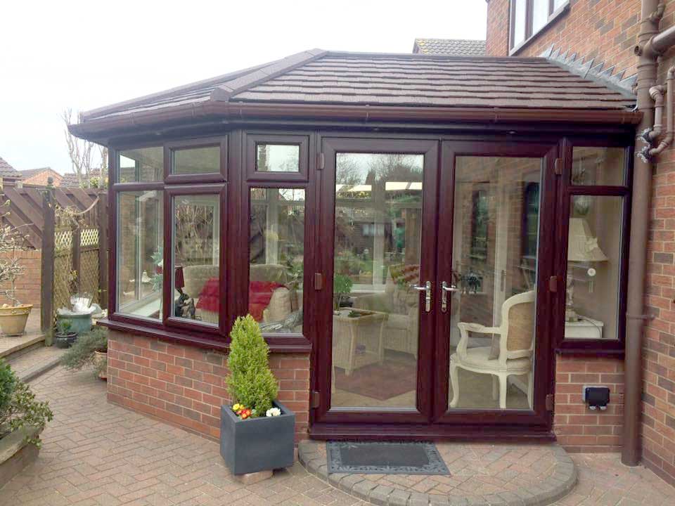 Richard Connole - Summerview buildings ltd wood effect double glazing.