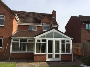 Richard Connole - Summerview buildings ltd white conservatory extension.