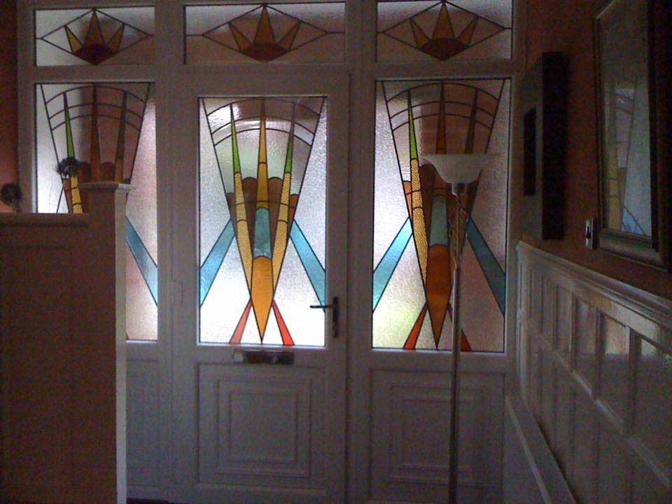 Richard Connole - Summerview buildings ltd stained glass effect windows
